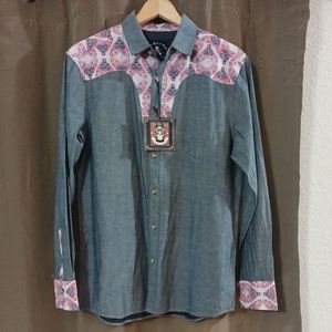 Rock Roll -n- Soul Button Up Blouse Medium